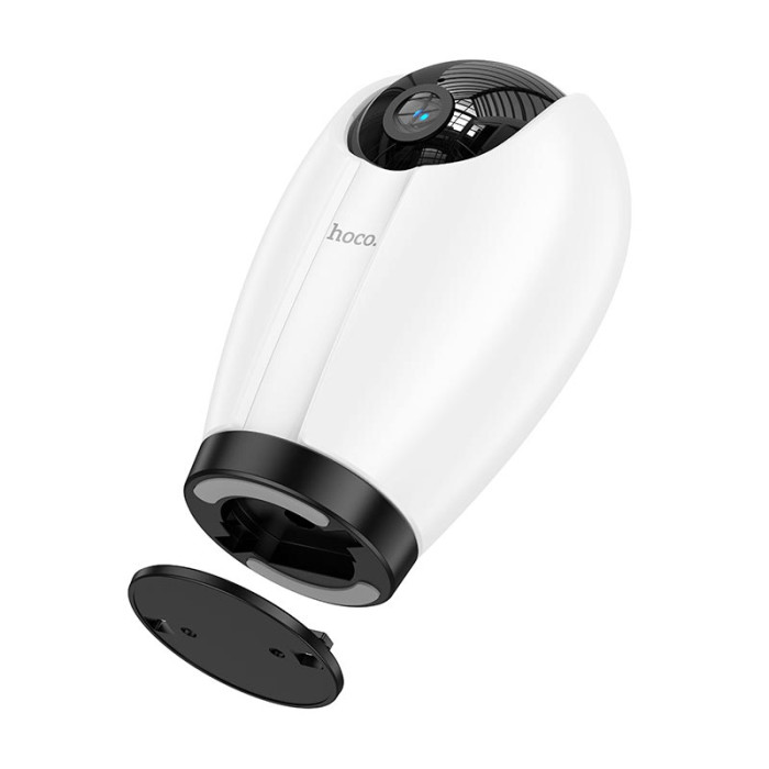 Камера відеоспостереження HOCO D6 Wi-Fi / BT / Google Assistant / 3MP, White