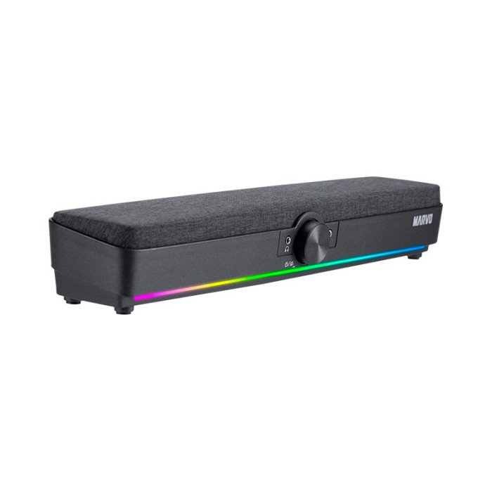 Саундбар для ПК MARVO SG-286 RGB 2х5W / BT / USB, Black
