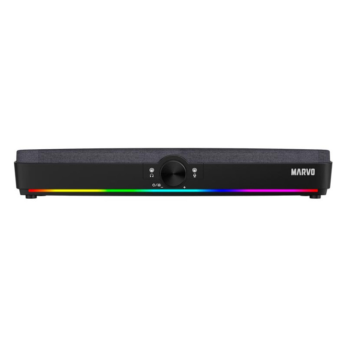 Саундбар для ПК MARVO SG-286 RGB 2х5W / BT / USB, Black