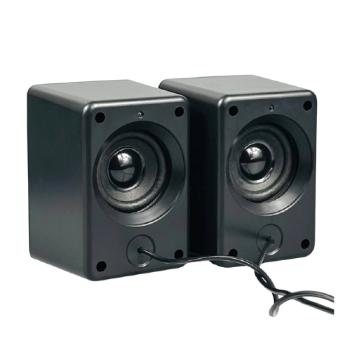 Акустична система для ПК Jedel S-527 RGB 2х3W, AUX / USB, Black