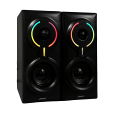 Акустична система для ПК Jedel S-570 RGB 2х3W, BT / AUX / USB, Black