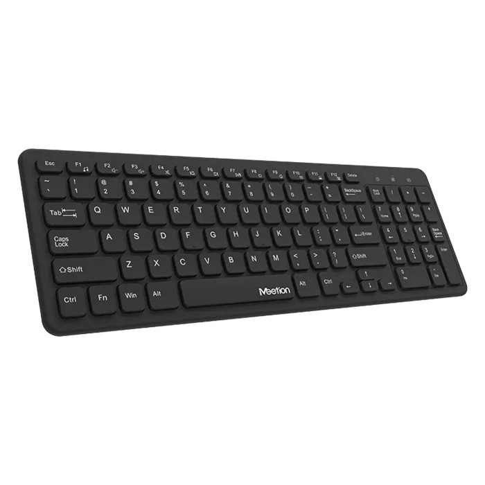 Клавіатура дротова Meetion K410 Black