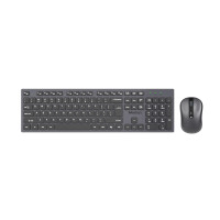 Клавіатура бездротова + миша MeeTion MT-CW216 Black