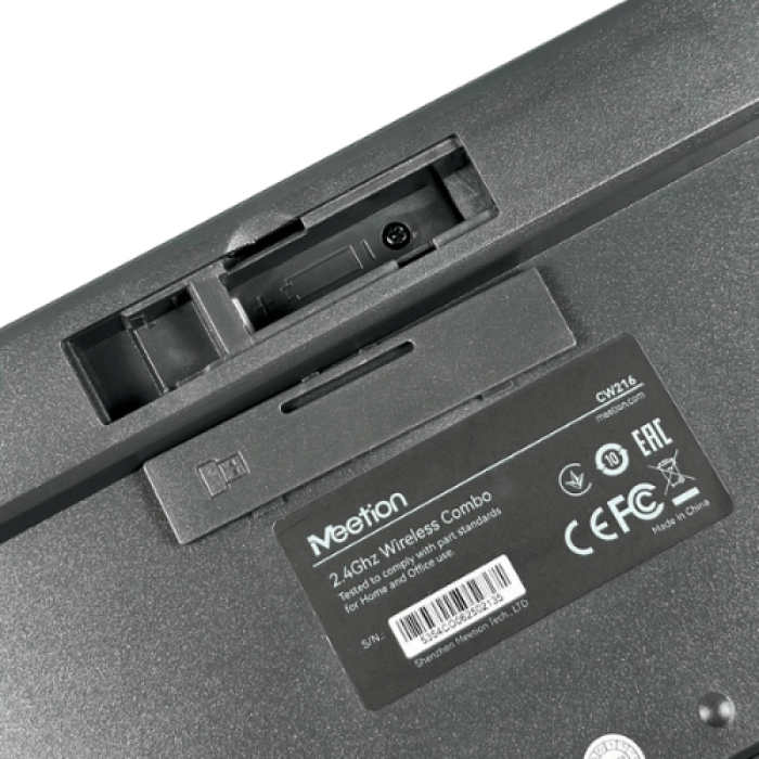Клавиатура беспроводная + мышь MeeTion MT-CW216 Black