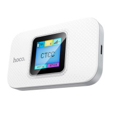 Портативний маршрутизатор інтернет WiFi 6, 4G HOCO DQ12 White