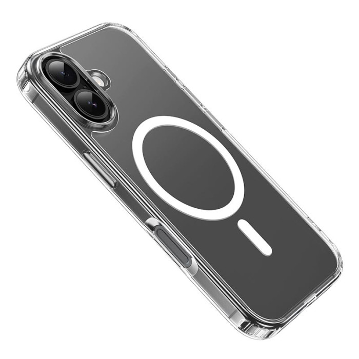 Чохол для смартфону HOCO IP17 MagSafe iPhone 17, Transparent