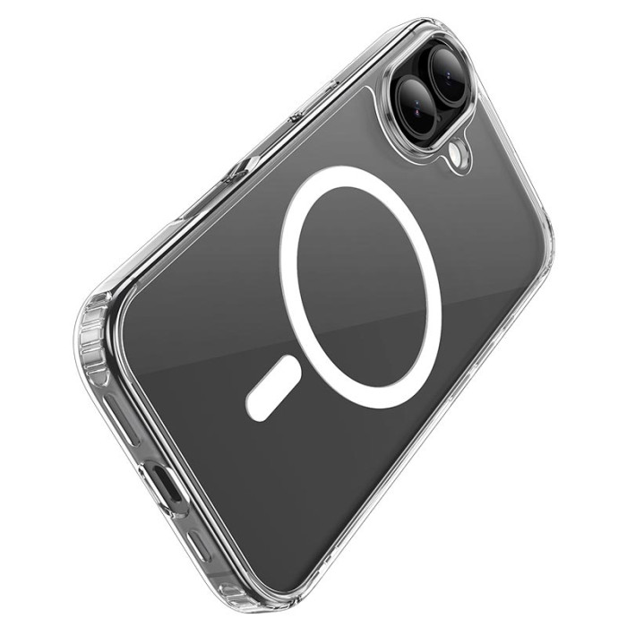 Чохол для смартфону HOCO IP17 MagSafe iPhone 17, Transparent