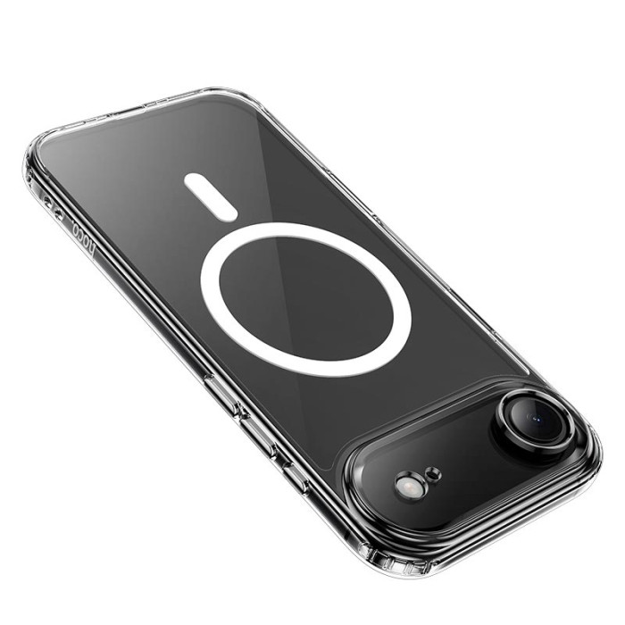 Чохол для смартфону HOCO IP17 Air MagSafe iPhone 17 Air, Transparent