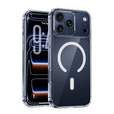 Чохол для смартфону HOCO IP17 Pro Max MagSafe iPhone 17 Pro Max, Transparent