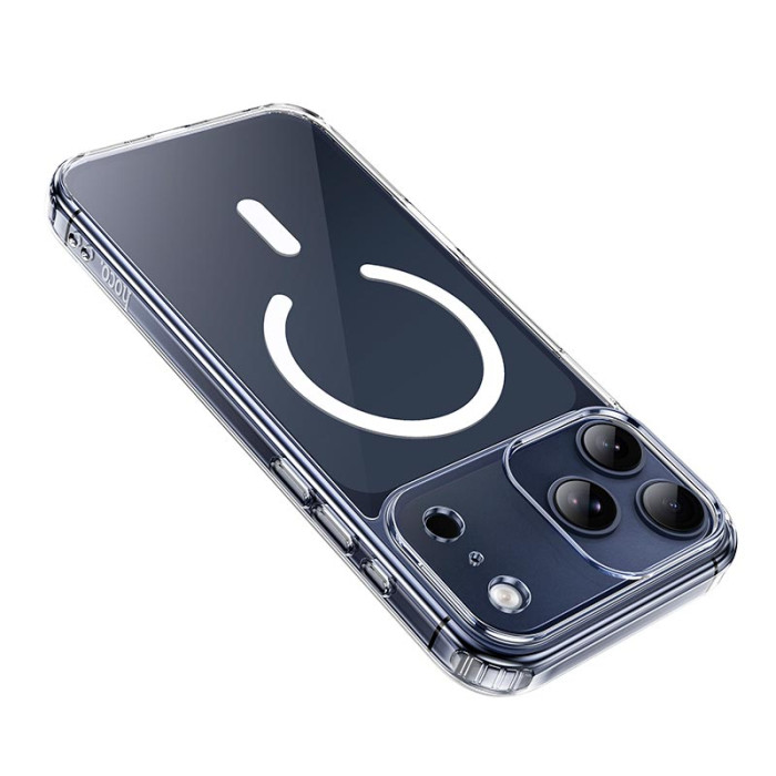 Чохол для смартфону HOCO IP17 Pro Max MagSafe iPhone 17 Pro Max, Transparent