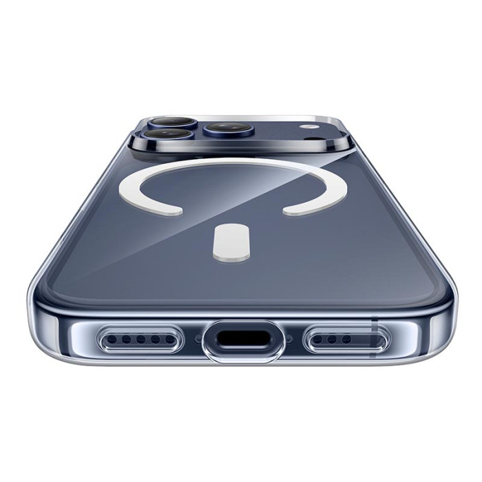 Чохол для смартфону HOCO AS4 MagSafe iPhone 17 Pro, Transparent