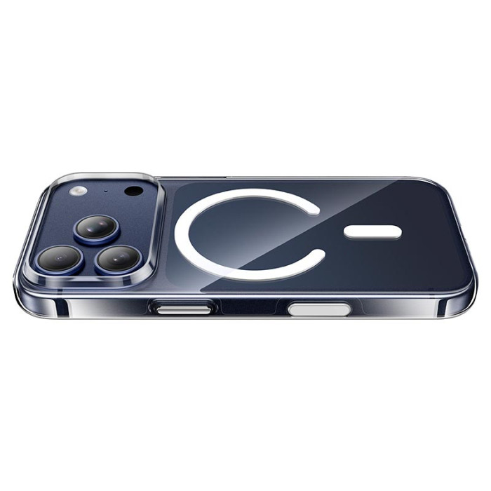 Чохол для смартфону HOCO AS4 MagSafe iPhone 17 Pro, Transparent