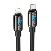 Кабель Hoco U143 Type-C to Lightning 27W 1.2m Black