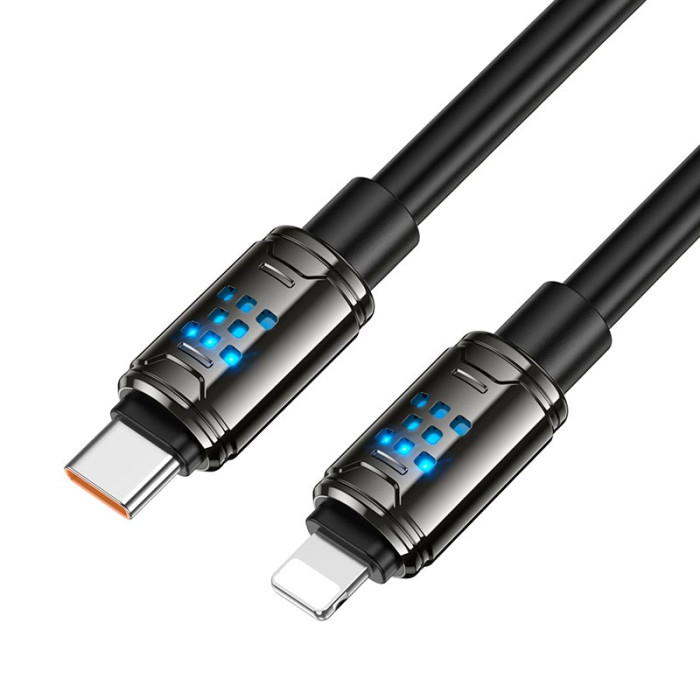 Кабель Hoco U143 Type-C to Lightning 27W 1.2m Black