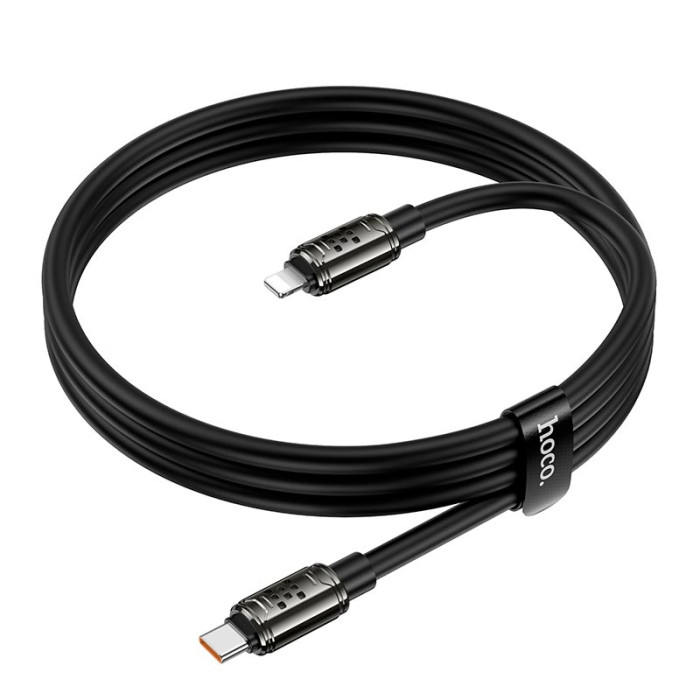 Кабель Hoco U143 Type-C to Lightning 27W 1.2m Black