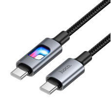Кабель Hoco U144 Type-C to Type-C 60W / 3A 1.2m Black