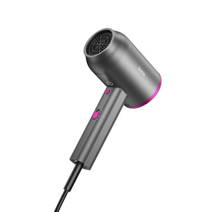 Фен для волосся HOCO HP13 1600W Grey-rose