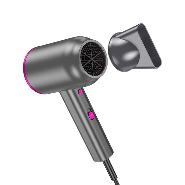 Фен для волосся HOCO HP13 1600W Grey-rose