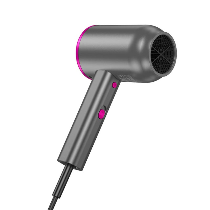 Фен для волосся HOCO HP13 1600W Grey-rose