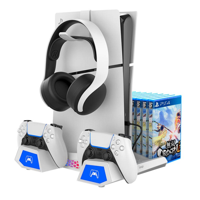 Док-станция для PS5 Pro та Slim IPega PG-P5S023 White
