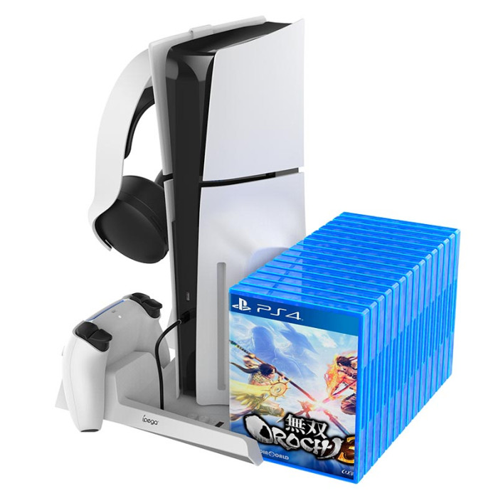 Док-станция для PS5 Pro та Slim IPega PG-P5S023 White