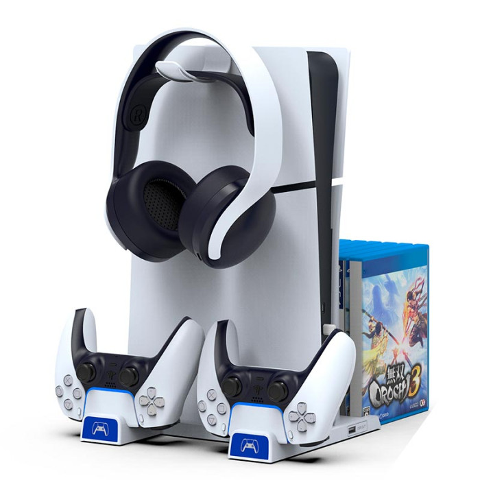 Док-станція для PS5 Pro та Slim IPega PG-P5S009 White