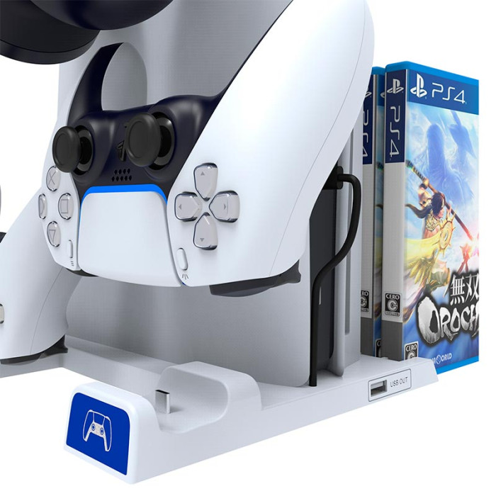 Док-станція для PS5 Pro та Slim IPega PG-P5S009 White
