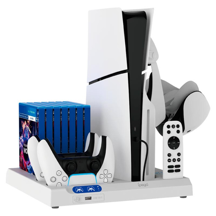 Док-станція для PS5 Pro та Slim IPega PG-P5S028 White