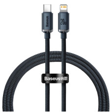 Кабель Baseus Type-C to Lightning Crystal Shine Series 20W 1.2m Black