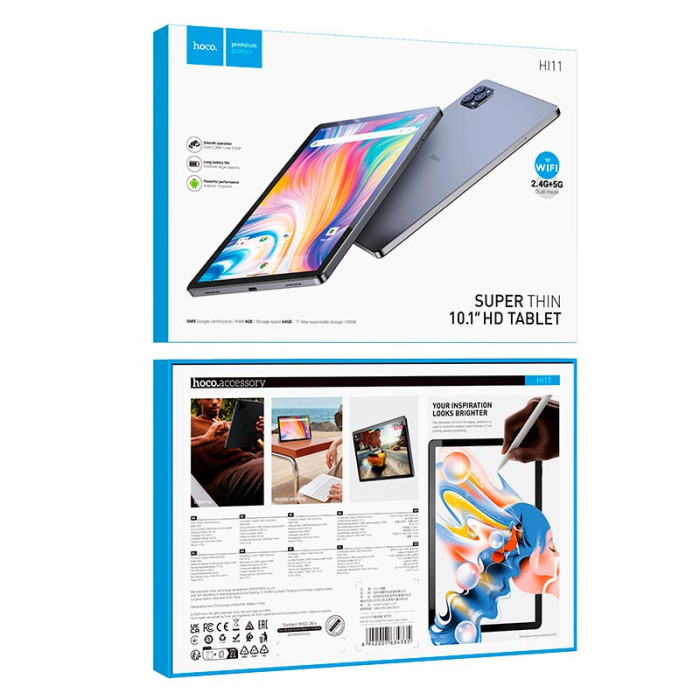 Планшет HOCO HI11 10.1" 4 / 64Gb Grey
