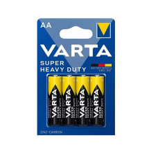 Батарейки 4 шт Varta Super Heavy Duty Zinc-carbon тип АА
