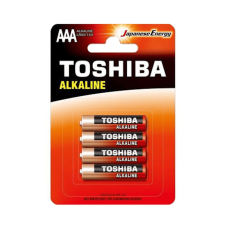 Батарейки 4 шт Toshiba LR3 Red Alkaline тип ААА