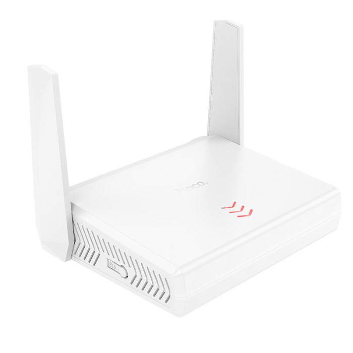 Маршрутизатор интернет WiFi 4 HOCO HI36 White