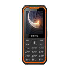 Мобільний телефон Sigma mobile X-style 310 Force Black Orange