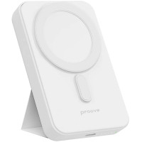 Повербанк Proove Hyperion Magnetic 10000mAh, Type-C / 20W / 3A, White