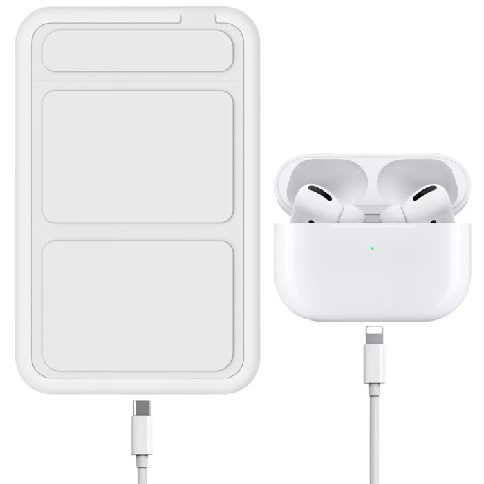 Повербанк Proove Hyperion Magnetic 10000mAh, Type-C / 20W / 3A, White