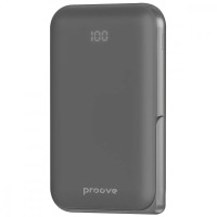 Повербанк Proove Knight Magnetic 10000mAh, Type-C / 20W / 3A, Grey