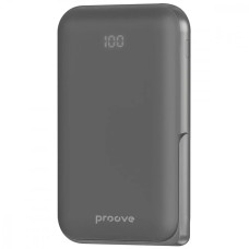 Повербанк Proove Knight Magnetic 10000mAh, Type-C / 20W / 3A, Grey