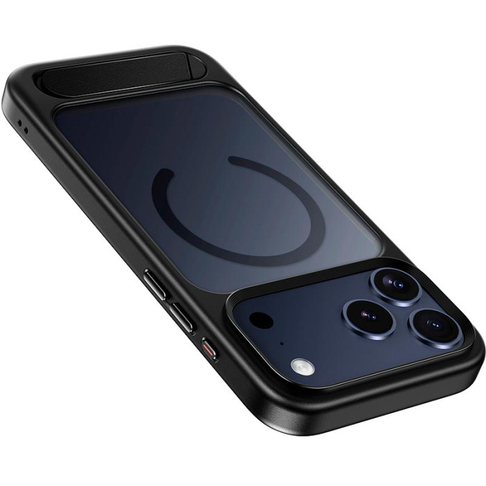 Чохол для смартфону HOCO AS12 MagSafe iPhone 17 Pro Max, Black