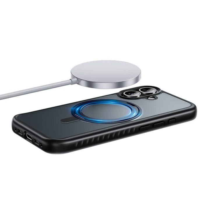 Чохол для смартфону HOCO AS1 MagSafe iPhone 17, Black