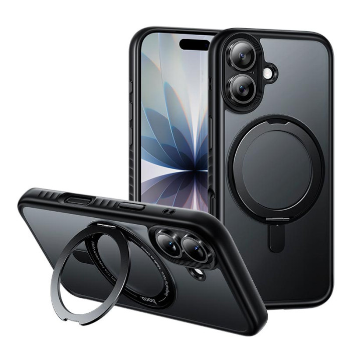 Чохол для смартфону HOCO AS1 MagSafe iPhone 17, Black