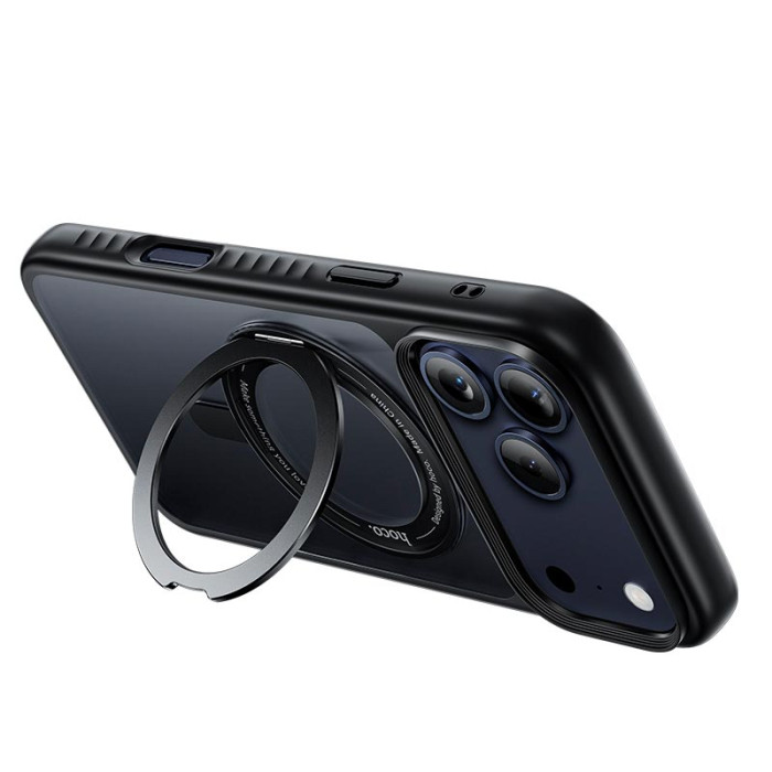 Чохол для смартфону HOCO AS1 MagSafe iPhone 17 Pro, Black