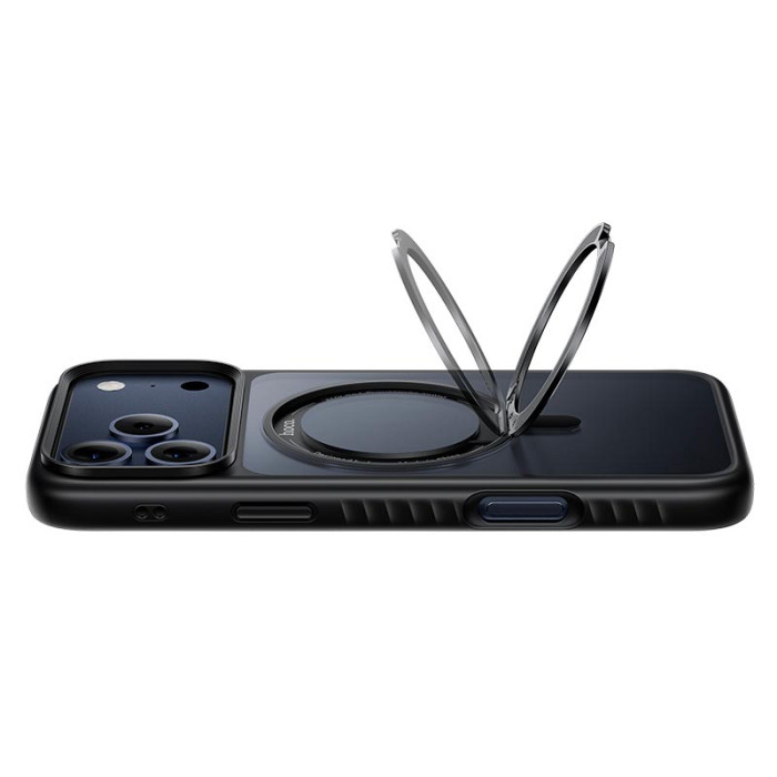 Чохол для смартфону HOCO AS1 MagSafe iPhone 17 Pro, Black