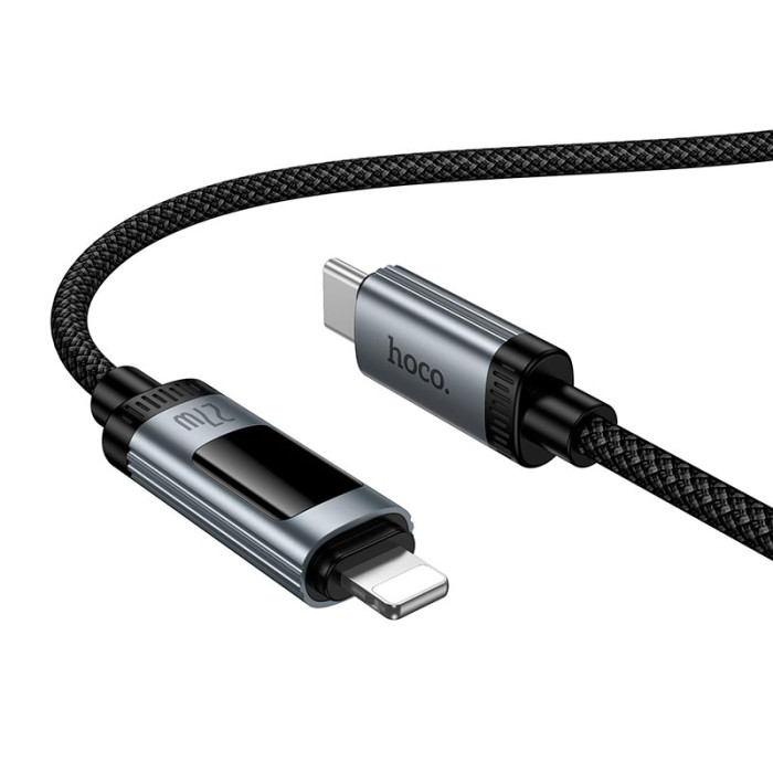 Кабель Hoco U148 Type-C to Lightning 27W 1.2m Black