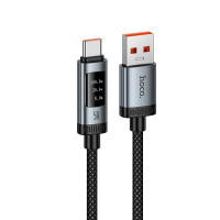 Кабель Hoco U148 USB to Type-C 100W / 5A 1.2m Black