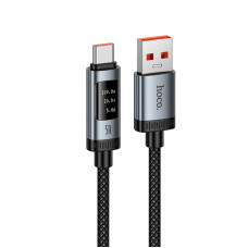 Кабель Hoco U148 USB to Type-C 100W / 5A 1.2m Black