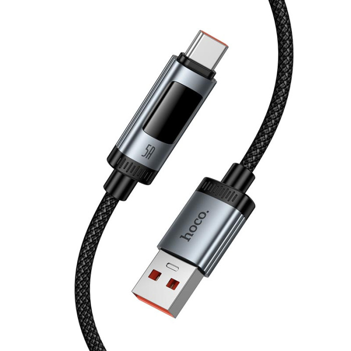 Кабель Hoco U148 USB to Type-C 100W / 5A 1.2m Black