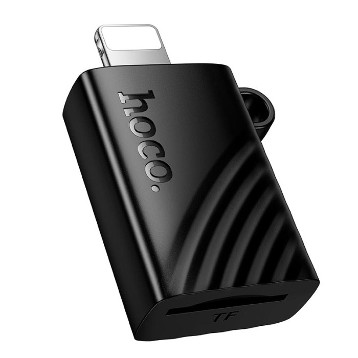 Перехідник HOCO HB53 Lightning to TF 2.0 Black
