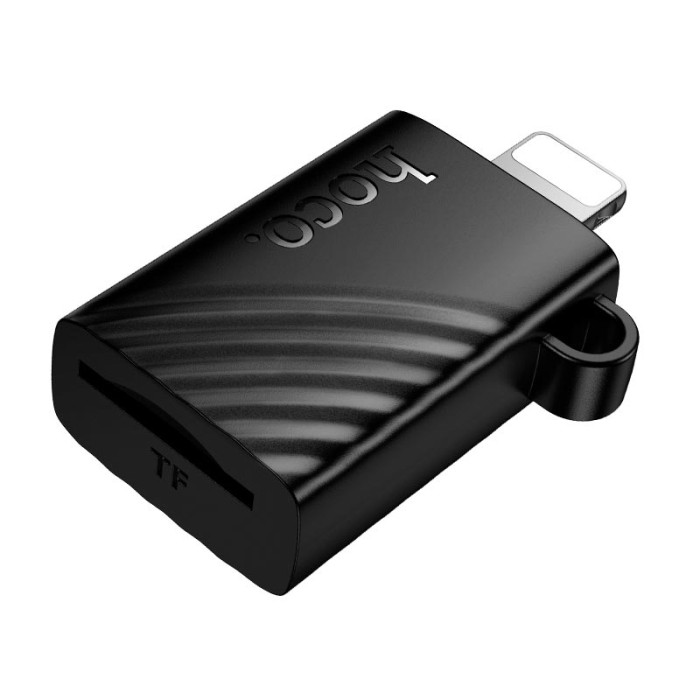 Перехідник HOCO HB53 Lightning to TF 2.0 Black