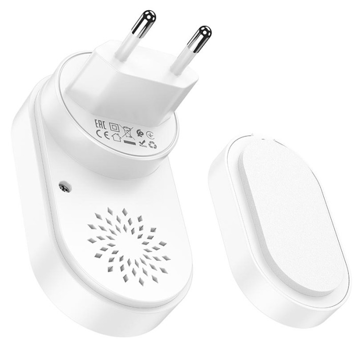 Дзвінок дверний HOCO HI25 White